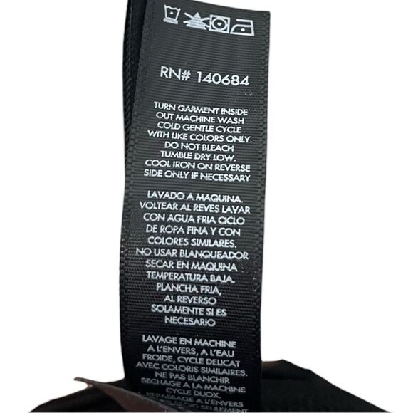 KORAL Jet Infinity Jumpsuit Women’s Size Medium Black Strappy Back Glossy - Picture 9 of 10